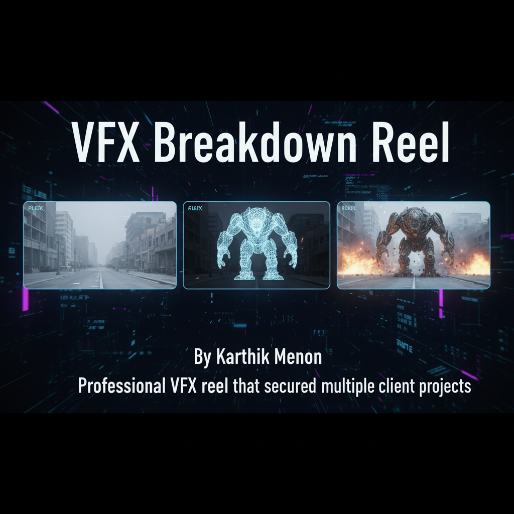 VFX Breakdown Reel